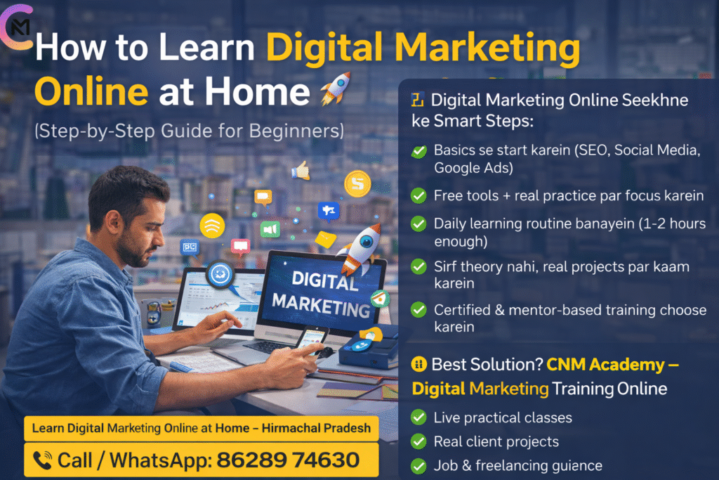 digital marketing home