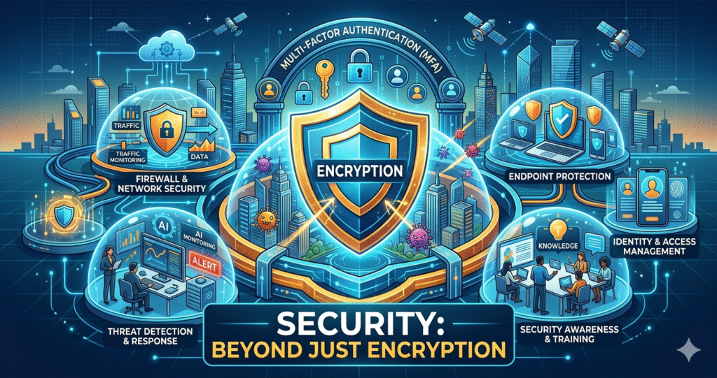 1. security beyond just encryption