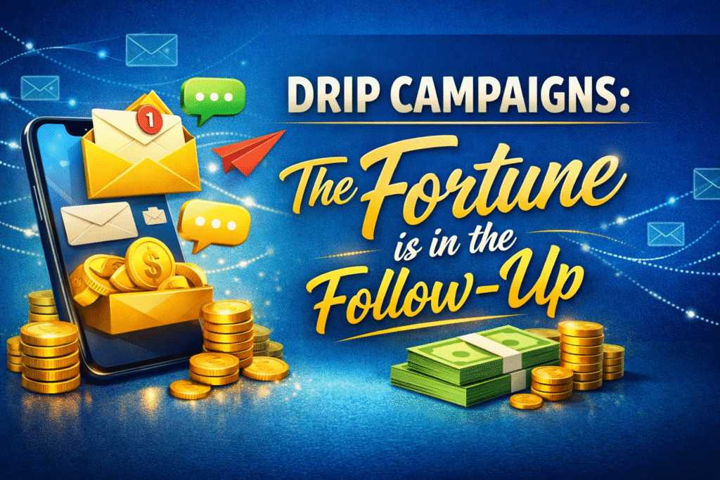 2. drip campaigns the fortune is in the follow up