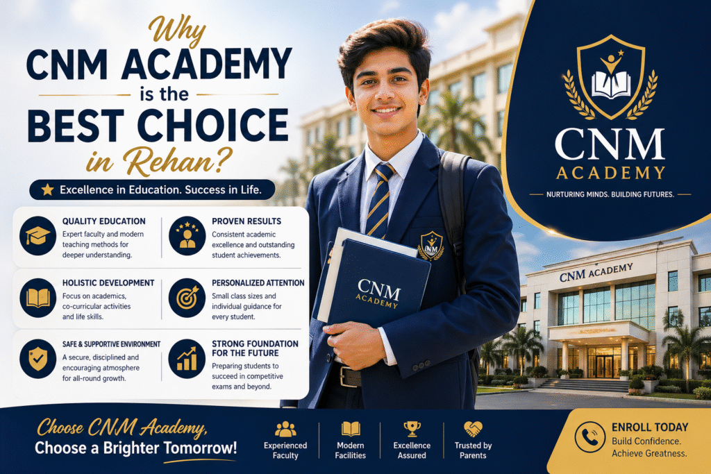 why cnm academy is the best choice in rehan