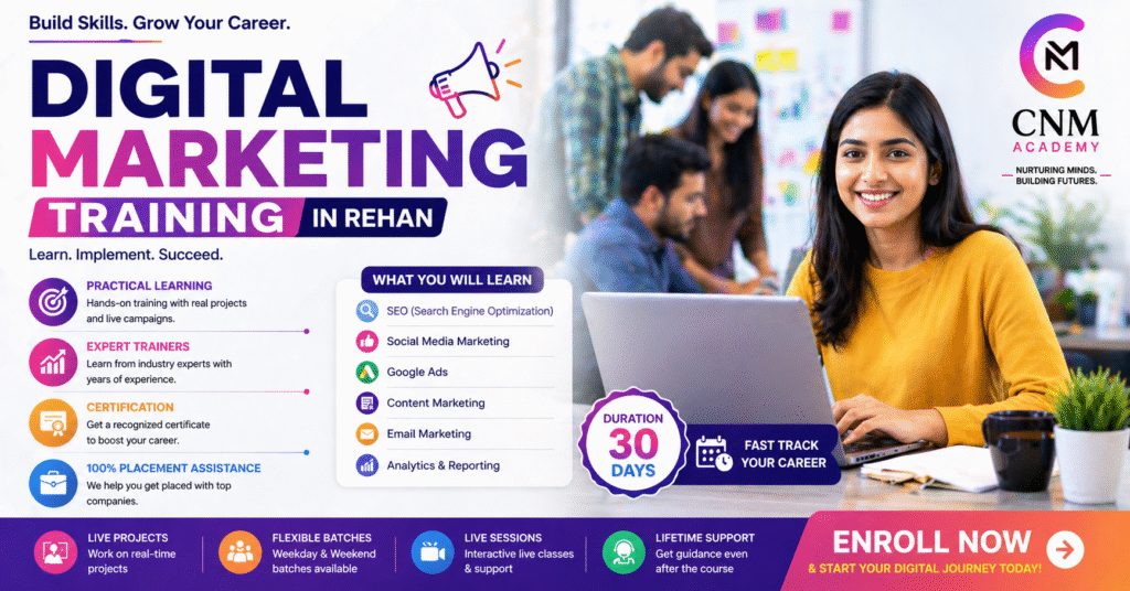 digital marketing training in rehan