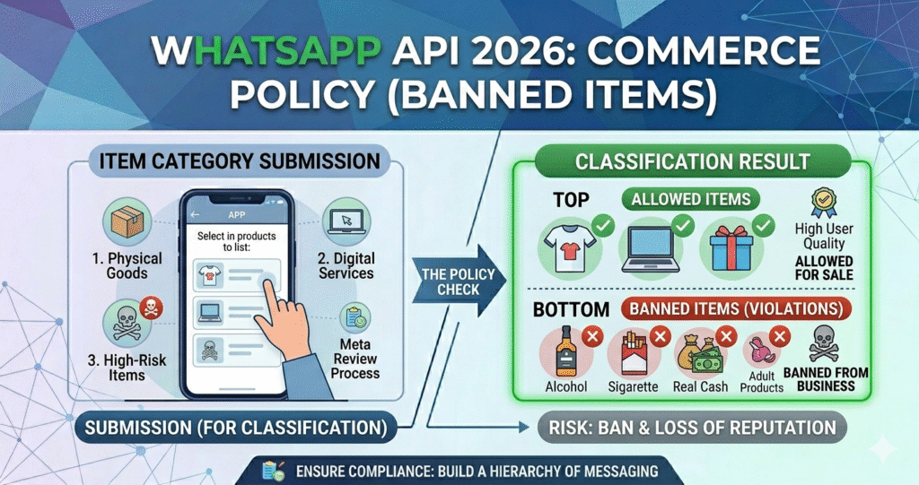 commerce policy (banned items