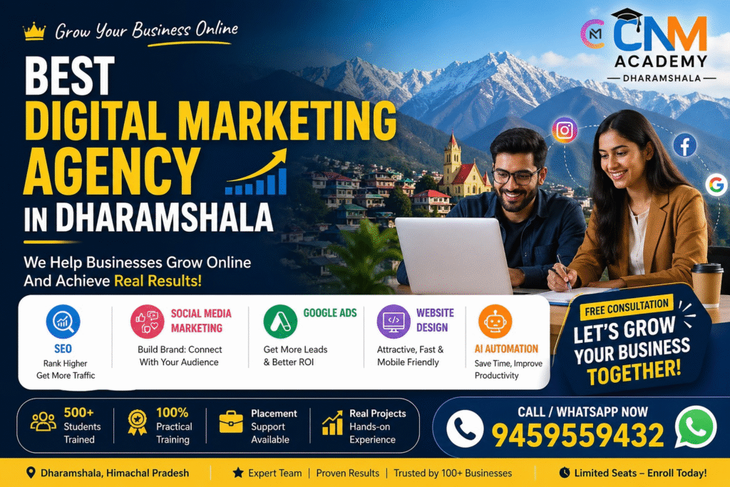 Best Digital Marketing Agency In Dharmshala
