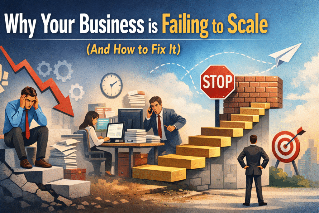 why your business is failing to scale (and how to fix it)
