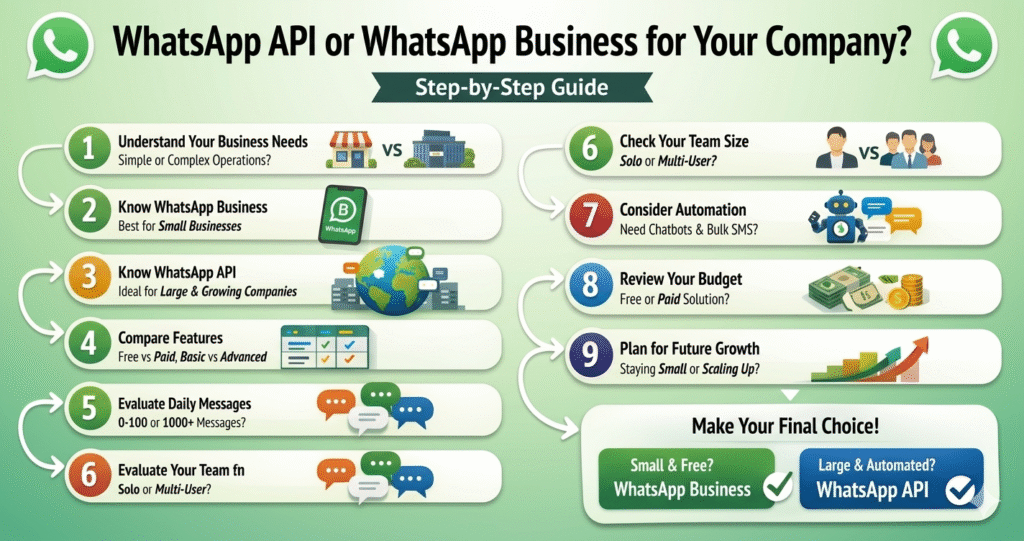 WhatsApp API or WhatsApp Business for Your Company