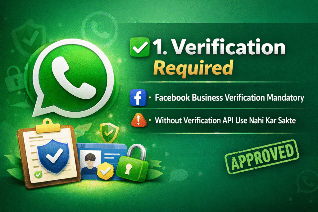 ✅ 1. verification required  (2)