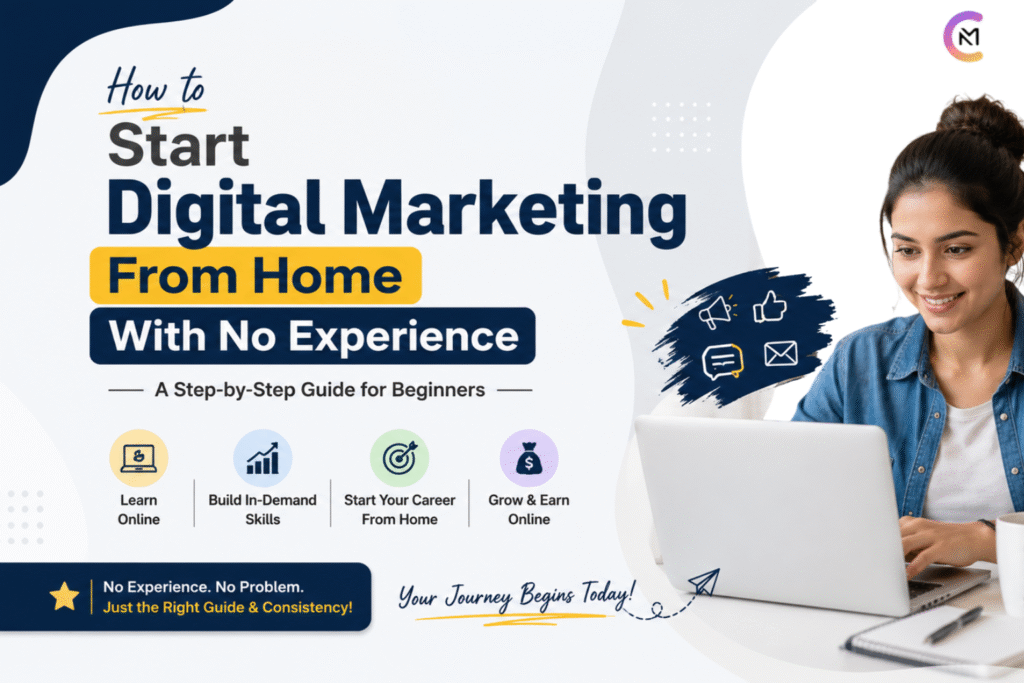 how to start digital marketing 0 experince