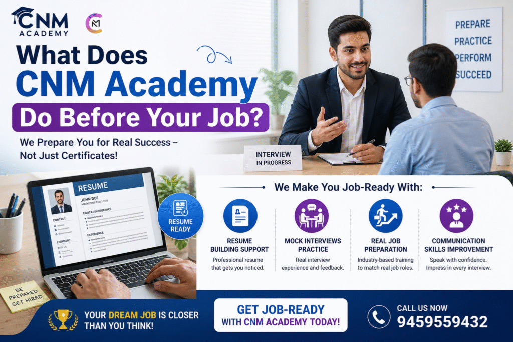 why cnm academy as a job a carrerr